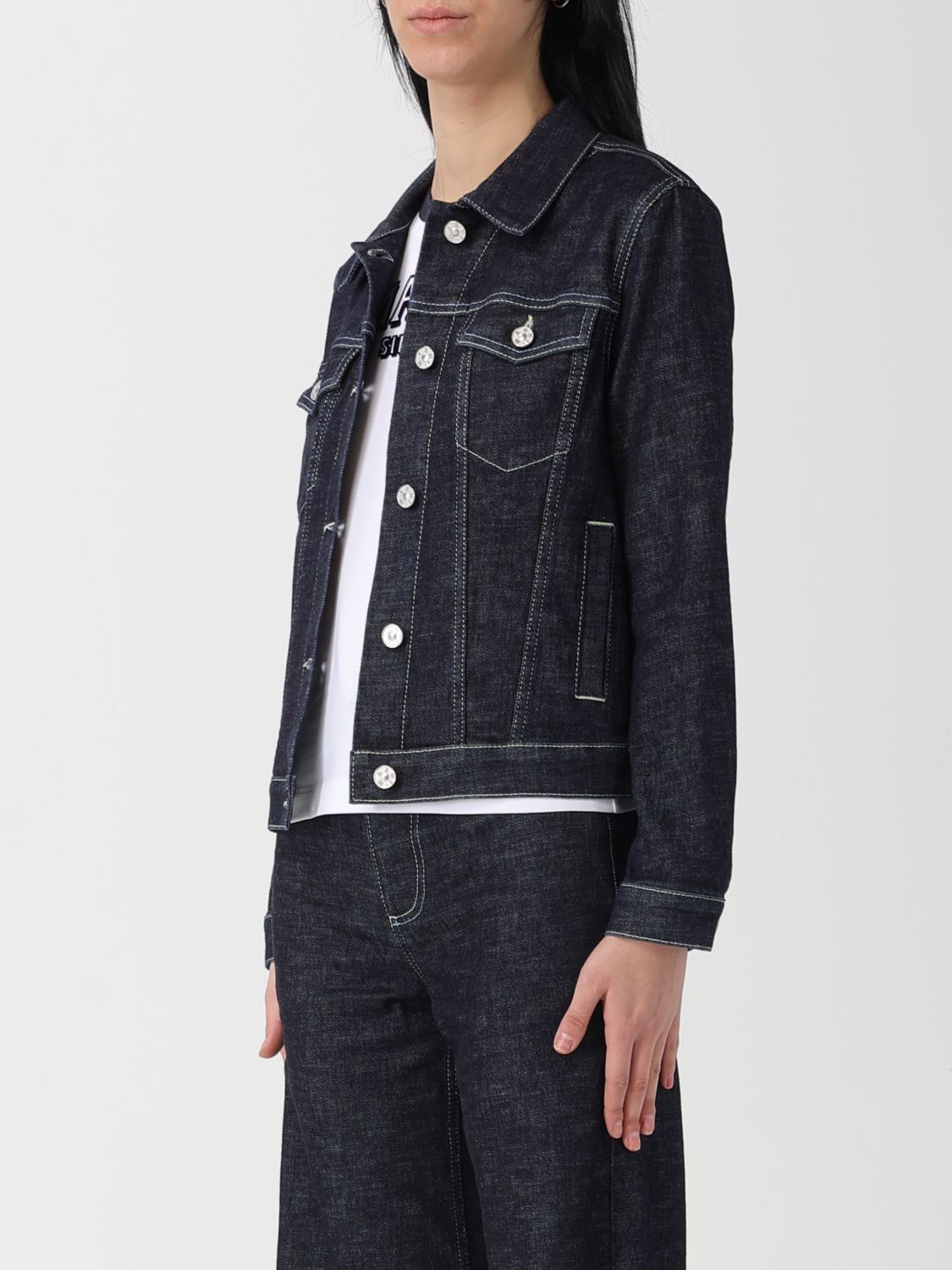 Marni Marni Jacket Woman Blue Size S / US 4 / IT 40 - 4 Thumbnail