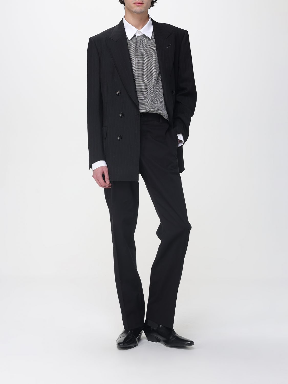 Tom Ford Tom Ford Jacket Men Black Size US XXL / EU 58 / 5 - 2 Thumbnail