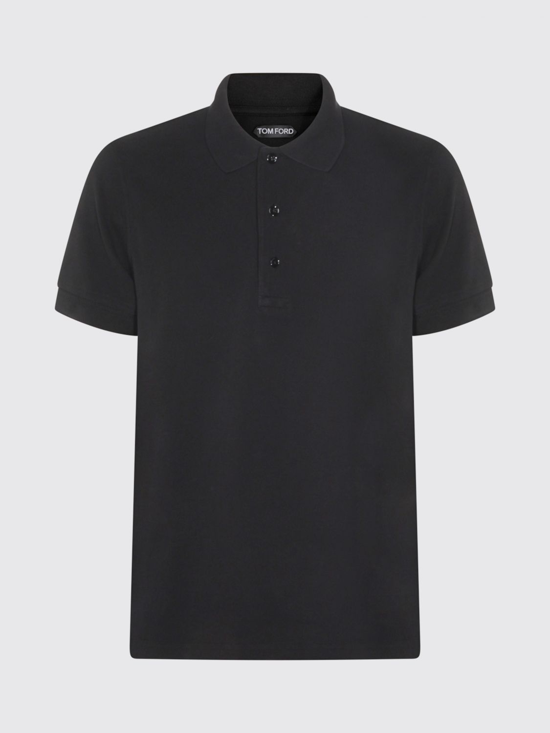Tom Ford Tom Ford Polo Shirt Men Black Size US XXL / EU 58 / 5 - 2 Thumbnail