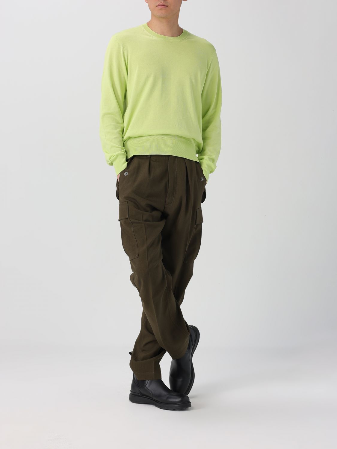 Tom Ford Tom Ford Sweater Men Acid Green Size US M / EU 48-50 / 2 - 2 Thumbnail