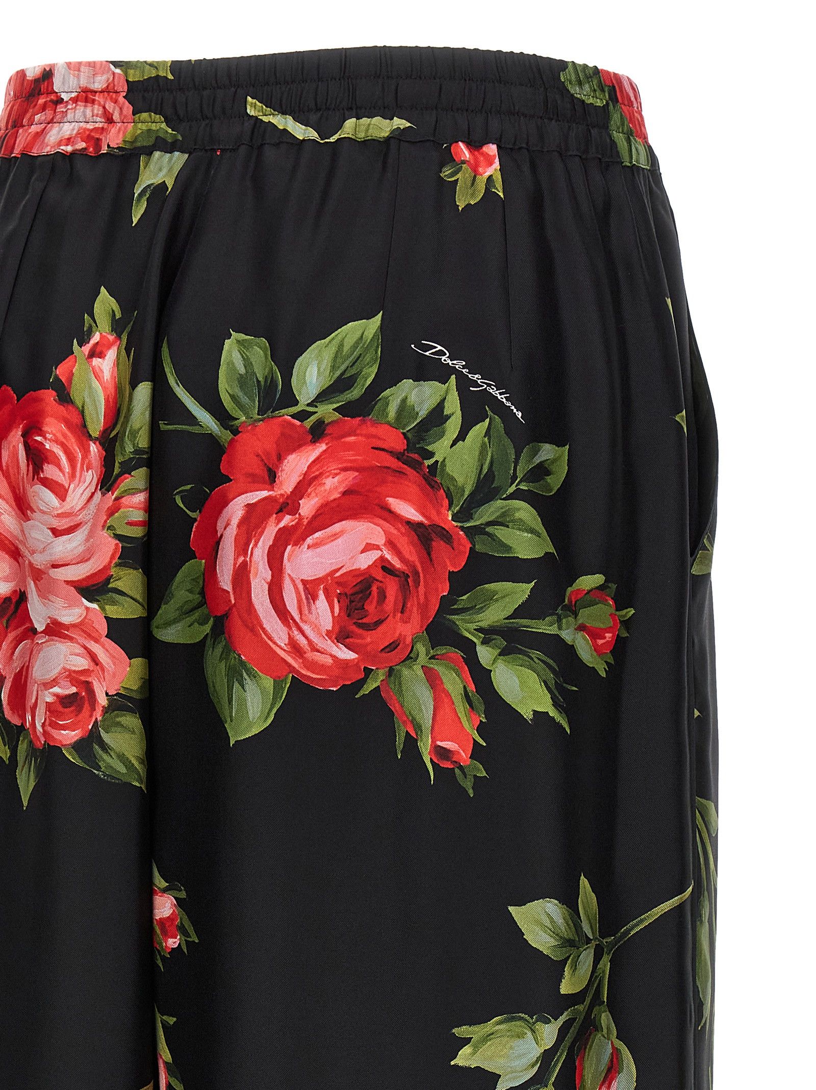 Dolce & Gabbana 'Bouquet Rose' Pants Size 30" / US 8 / IT 44 - 4 Thumbnail