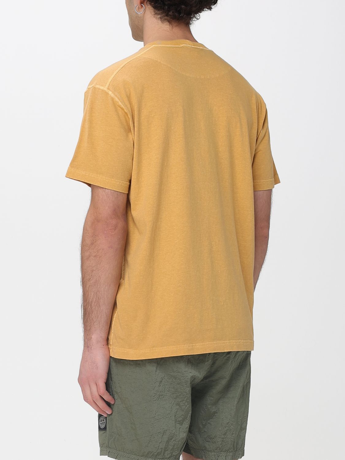 Stone Island Stone Island T-Shirt Men Yellow Size US M / EU 48-50 / 2 - 3 Thumbnail