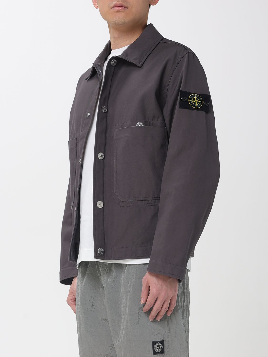 Stone Island Stone Island Jacket Men Grey Size US S / EU 44-46 / 1 - 3 Thumbnail