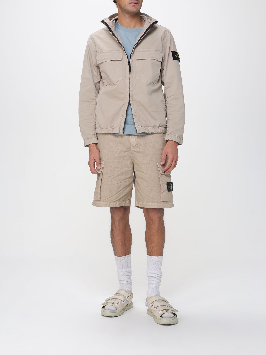 Stone Island Stone Island Jacket Men Sand Size US L / EU 52-54 / 3 - 2 Thumbnail
