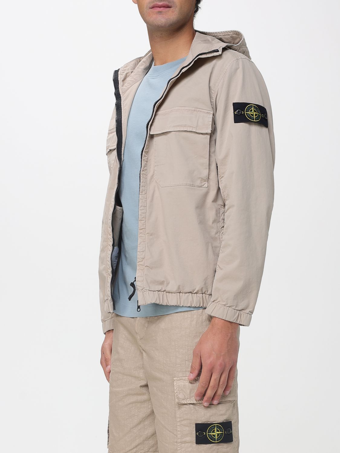 Stone Island Stone Island Jacket Men Sand Size US XL / EU 56 / 4 - 4 Thumbnail