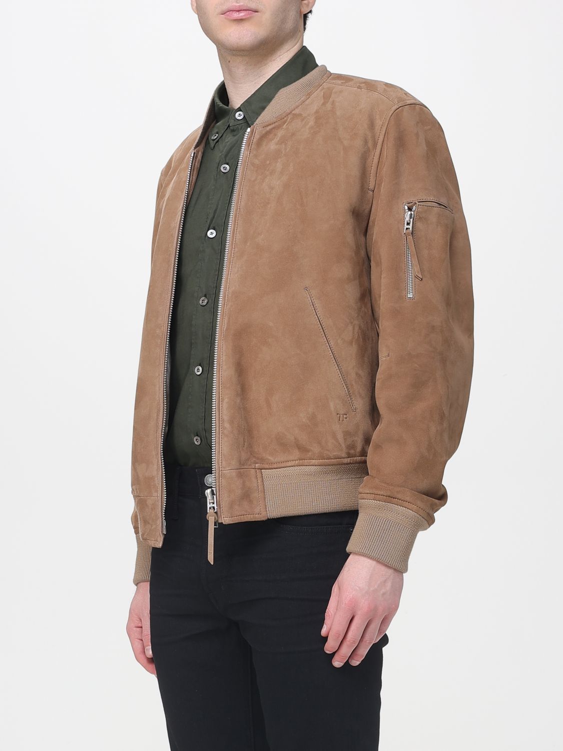 Tom Ford Tom Ford Jacket Men Beige Size US M / EU 48-50 / 2 - 4 Thumbnail