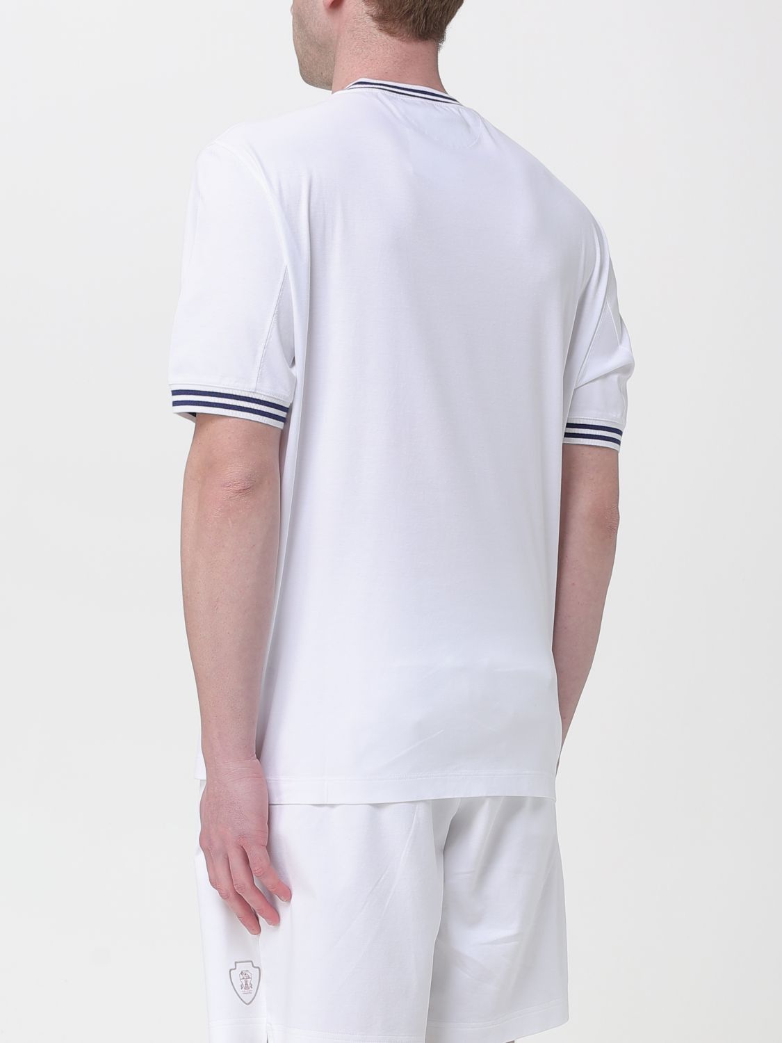 Brunello Cucinelli Brunello Cucinelli T-Shirt Men White Size US XXL / EU 58 / 5 - 3 Thumbnail