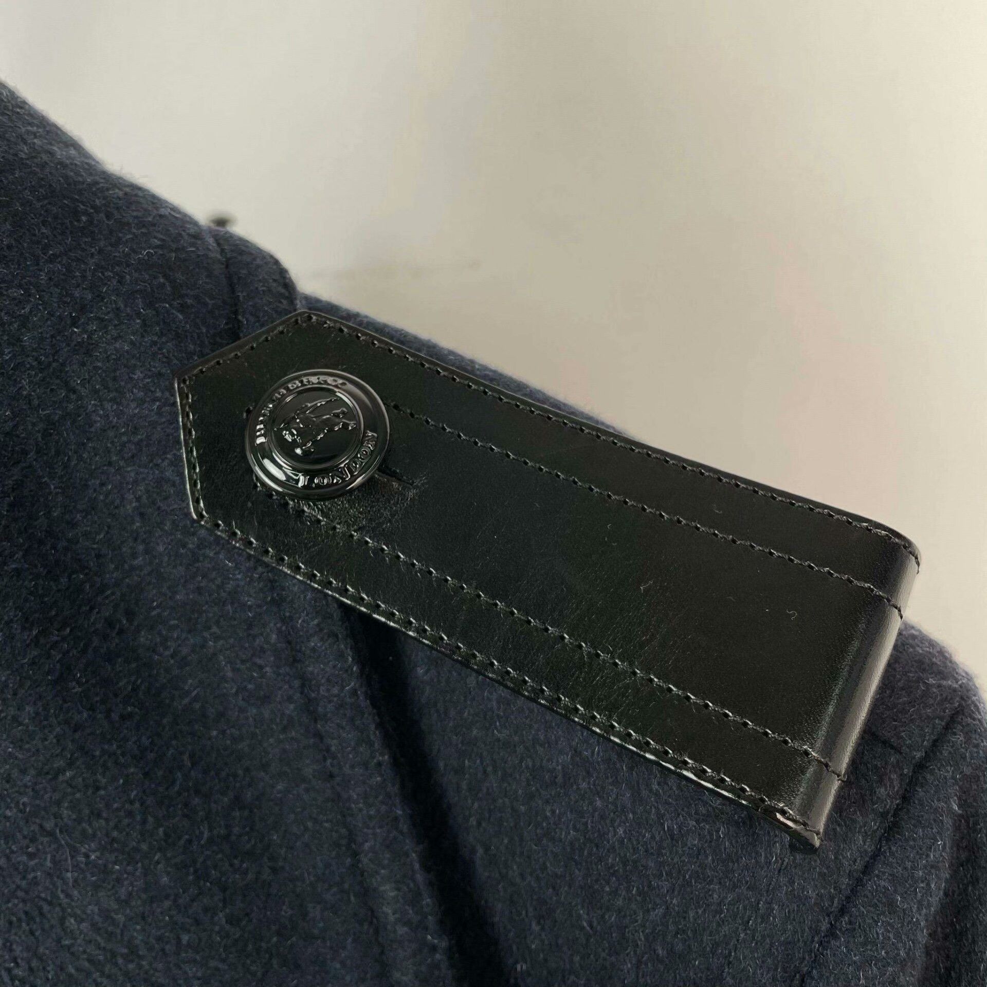 Burberry Burberry Wool Coat 48 Italy Size US M / EU 48-50 / 2 - 3 Thumbnail
