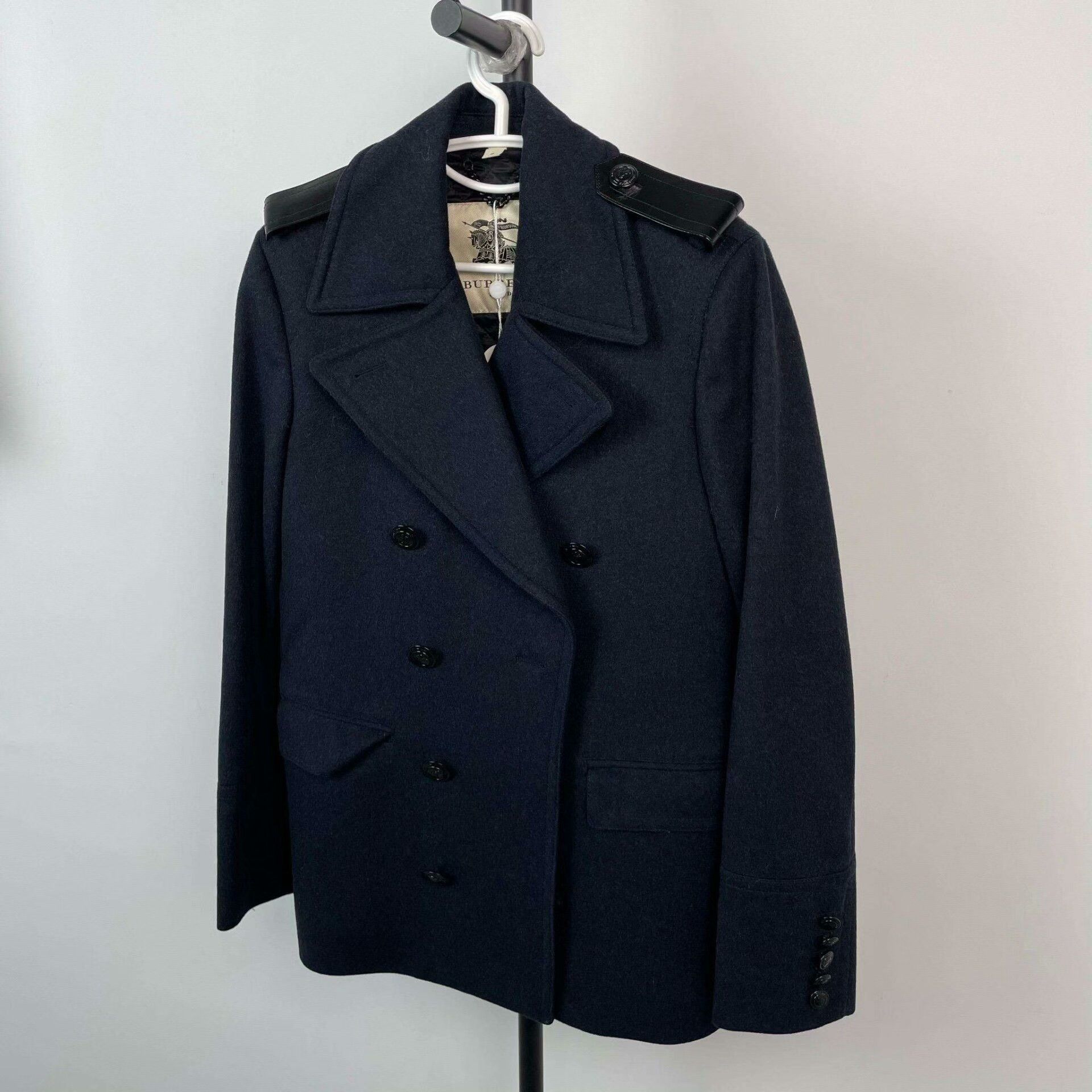 Burberry Burberry Wool Coat 48 Italy Size US M / EU 48-50 / 2 - 6 Thumbnail