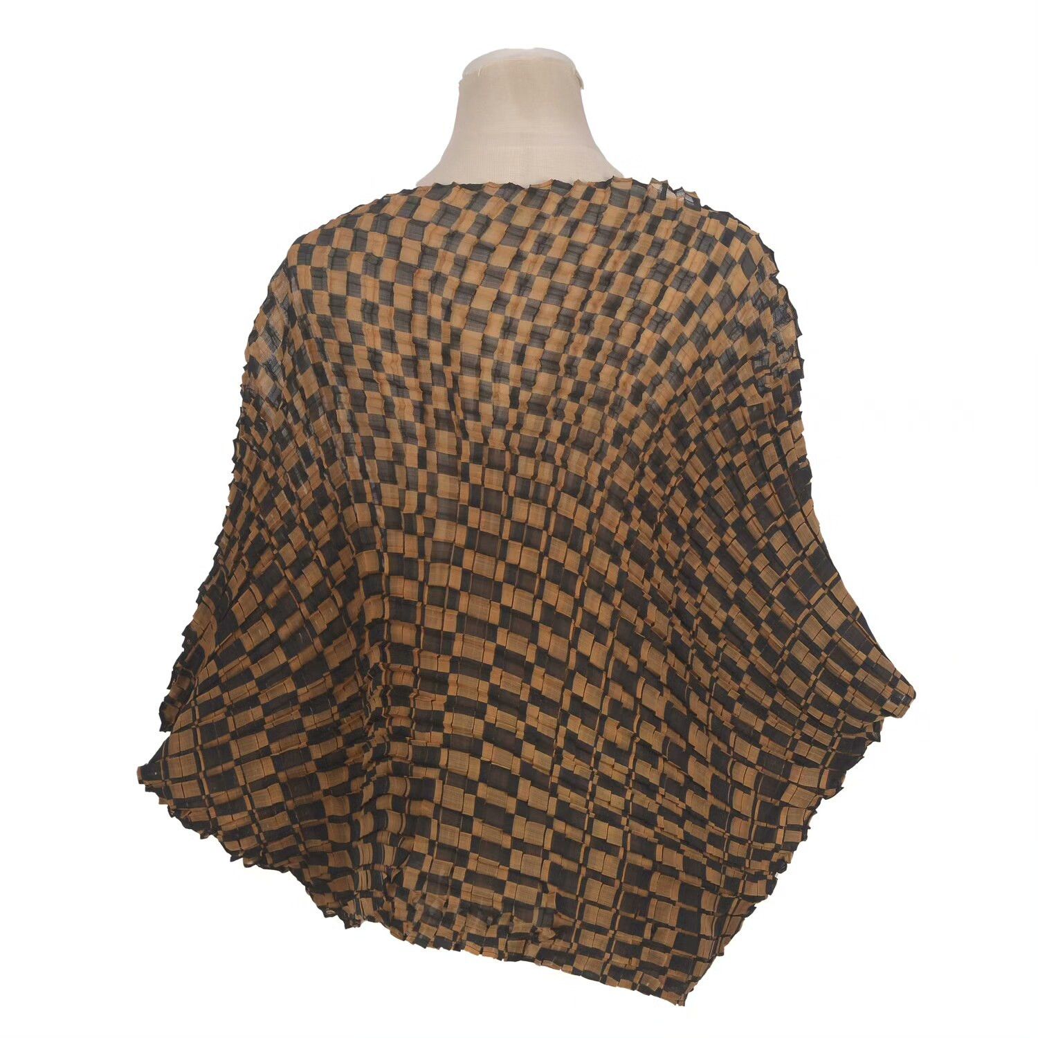 Issey Miyake ISSEY MIYAKE Women's Checkered Shirt Size M / US 6-8 / IT 42-44 - 2 Thumbnail