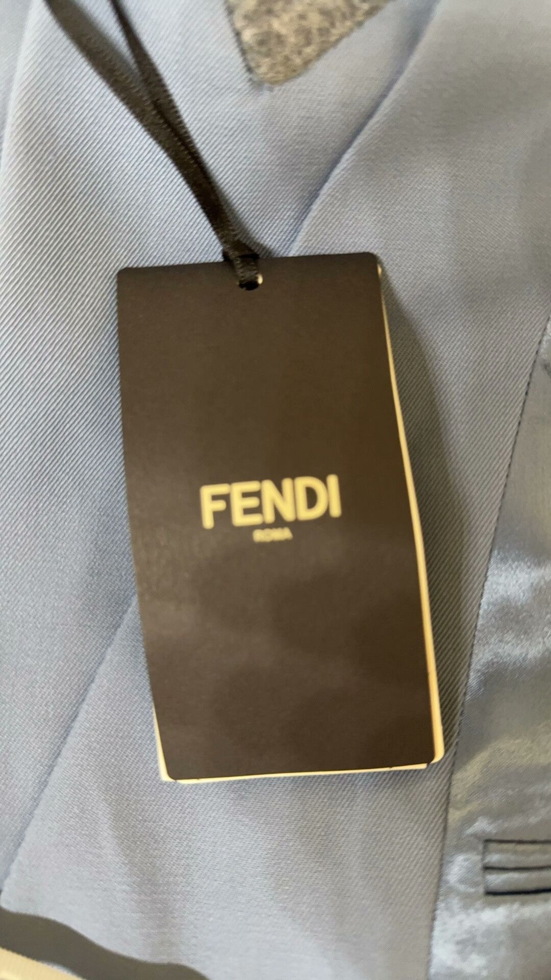 Fendi Fendi Blue Satin Blazer Size 36 Size XS / US 0-2 / IT 36-38 - 5 Thumbnail