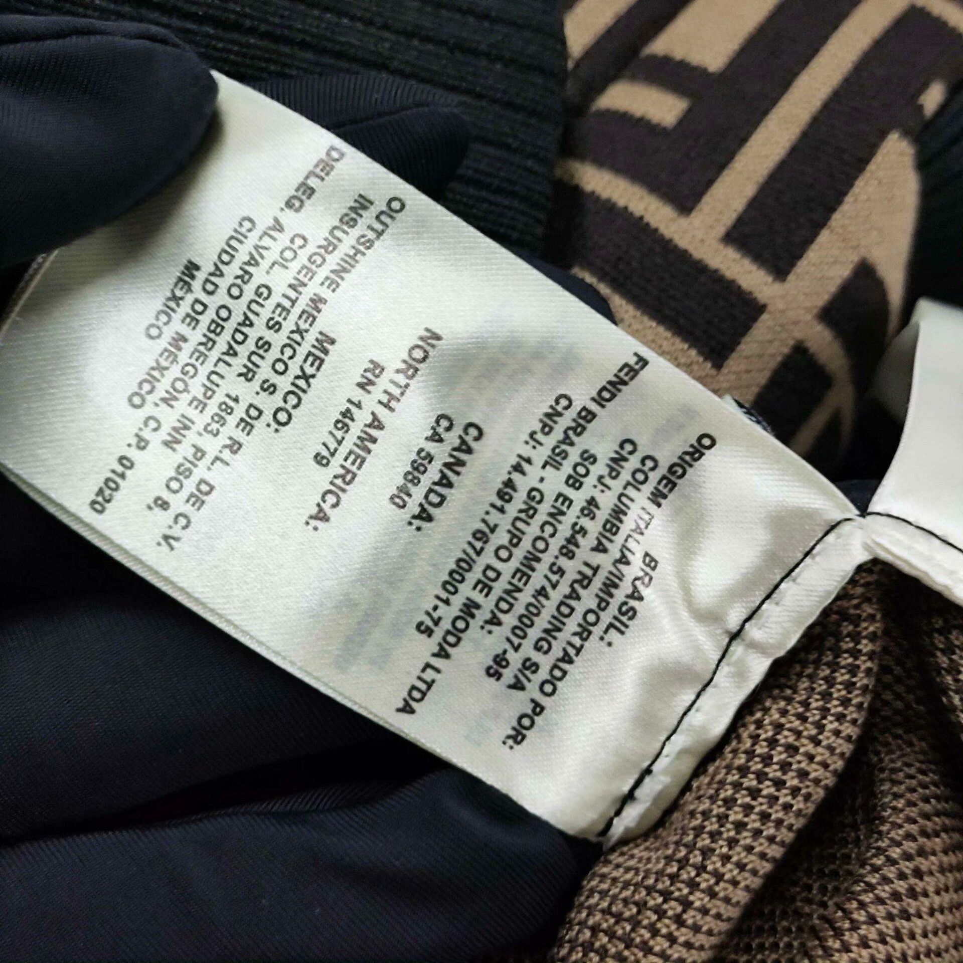 Fendi Fendi Cotton FF Logo Short Jacket Size S / US 4 / IT 40 - 9 Thumbnail