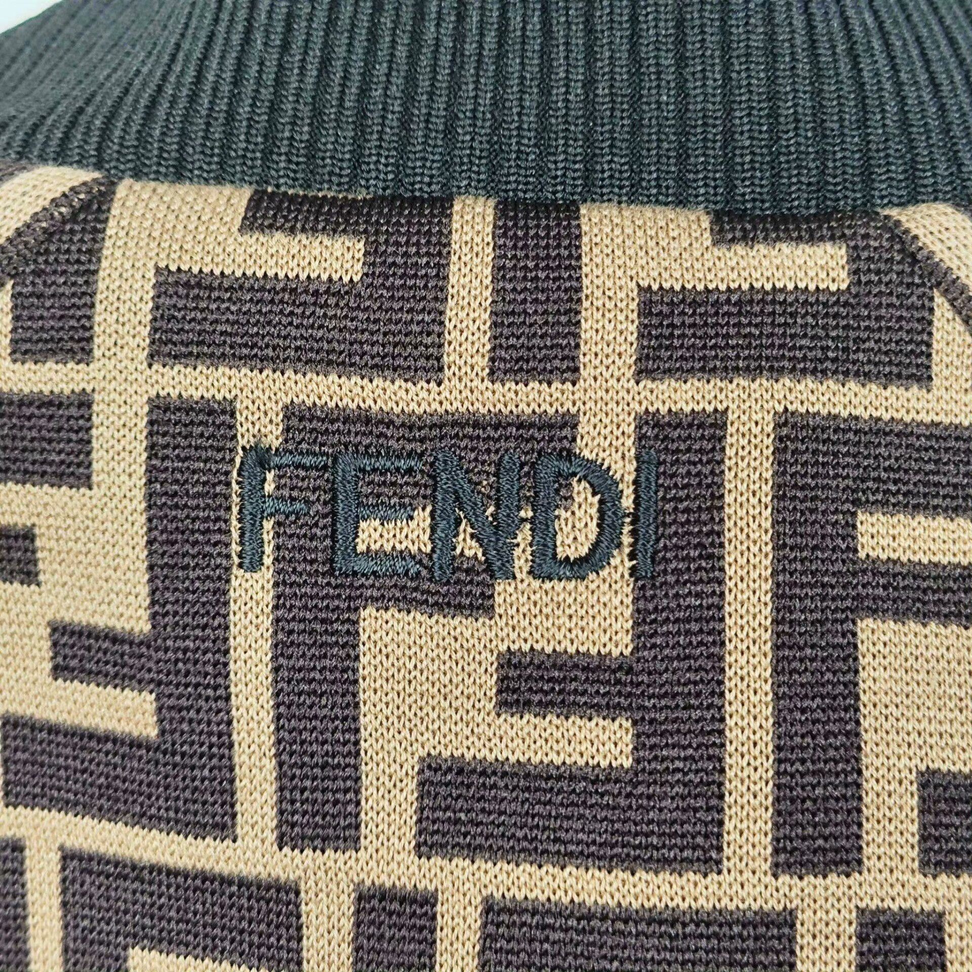 Fendi Fendi Cotton FF Logo Short Jacket Size S / US 4 / IT 40 - 7 Thumbnail