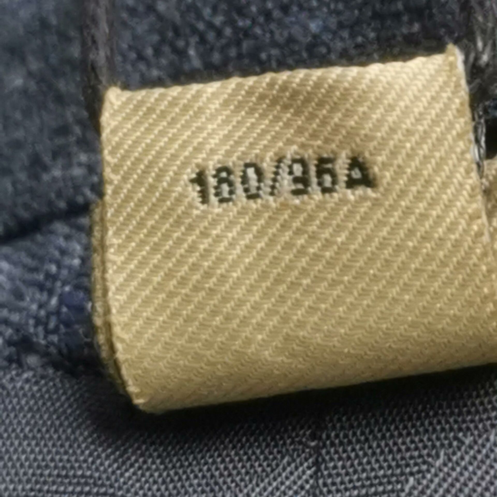 Burberry Navy Wool Blend Suit Set