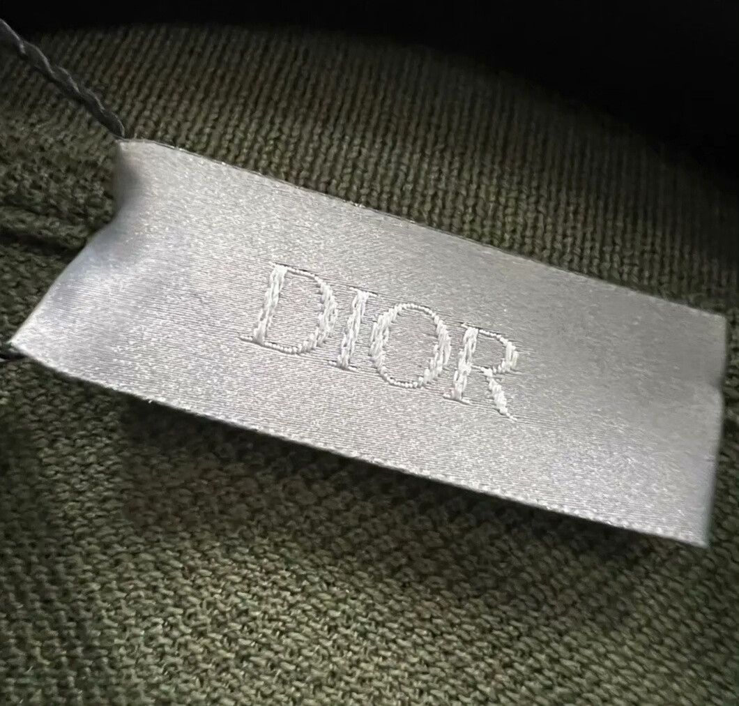Dior Dior Army Green CD Embroidered Polo Size US S / EU 44-46 / 1 - 3 Thumbnail