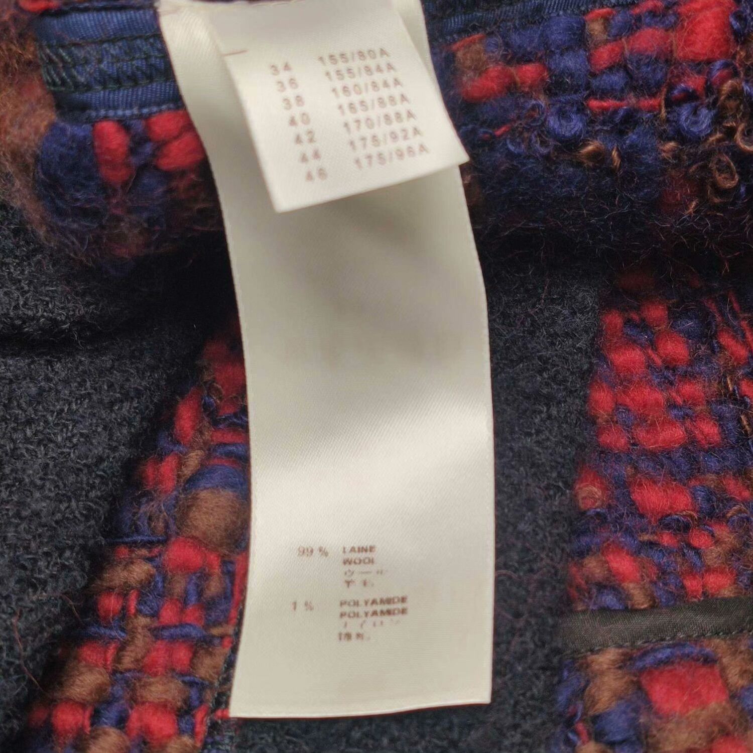 Louis Vuitton Louis Vuitton Colorblock Wool Blend Short Coat Size XXS / US 00 / IT 34 - 7 Thumbnail