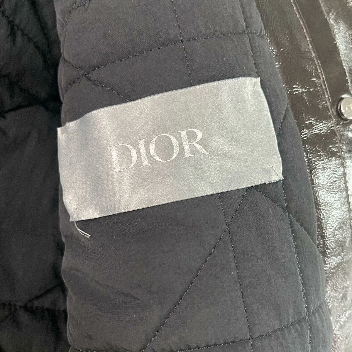 Dior Dior Men's Leather Jacket Fur Collar Size US M / EU 48-50 / 2 - 6 Thumbnail