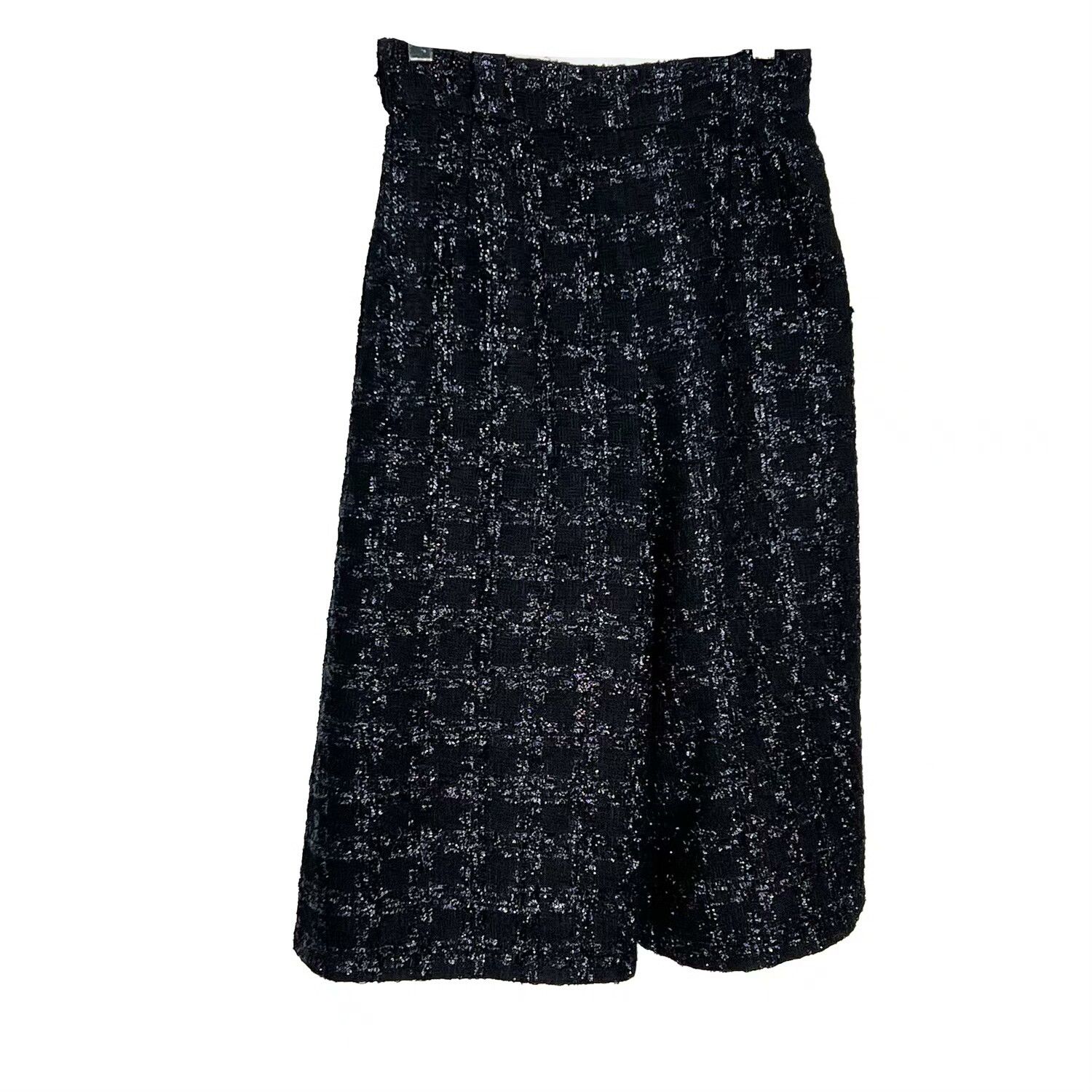 Chanel CHANEL Tweed Wide-Leg Pants Size 36" / US 14 / IT 50 - 2 Thumbnail