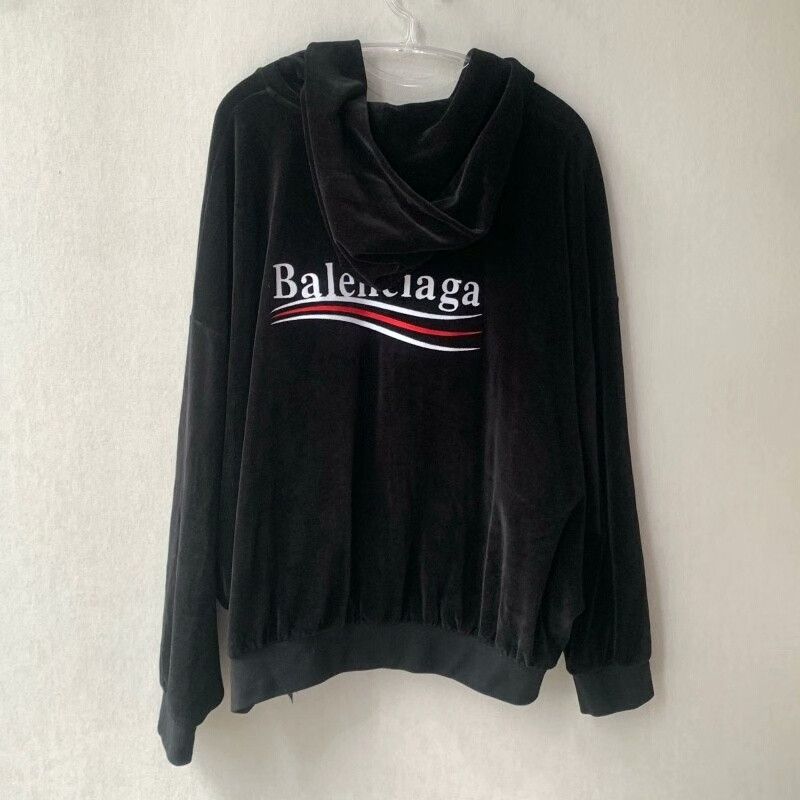 Balenciaga Balenciaga Coca-Cola Logo Velvet Hoodie Size US L / EU 52-54 / 3 - 2 Thumbnail