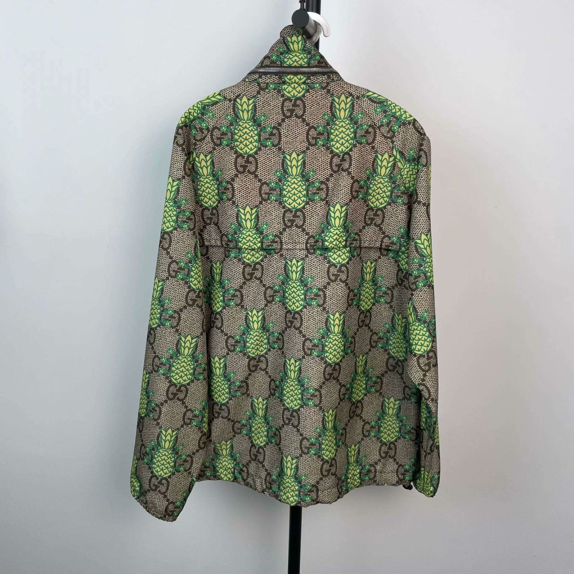 Gucci Gucci Pineapple Logo Print Zip Jacket Size US S / EU 44-46 / 1 - 2 Thumbnail