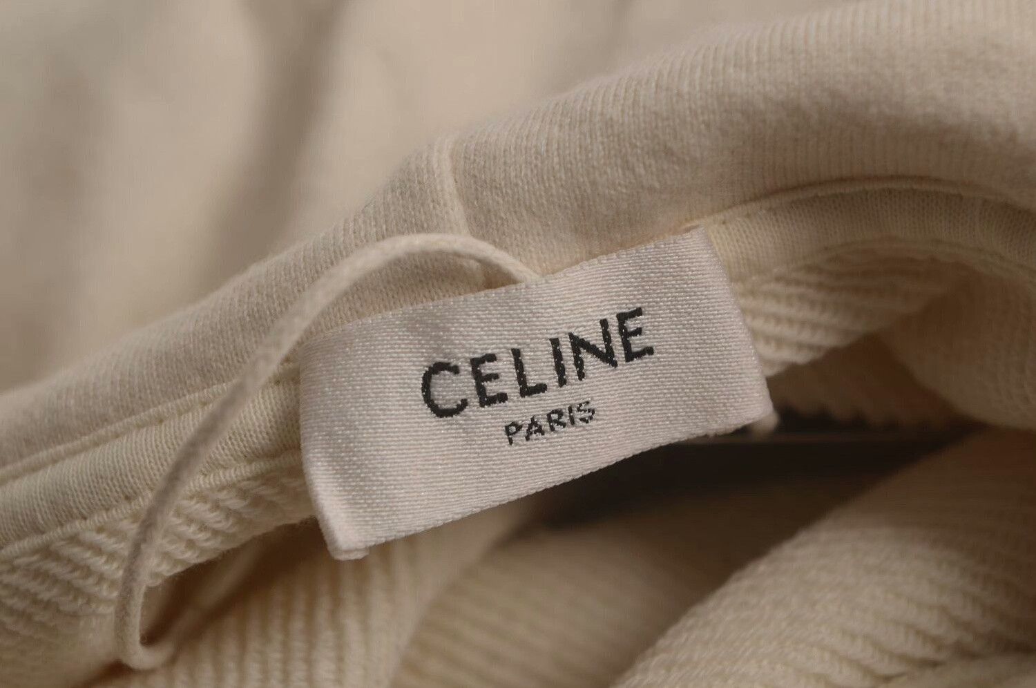 Celine Celine Cream Hoodie S Size Size S / US 4 / IT 40 - 3 Thumbnail