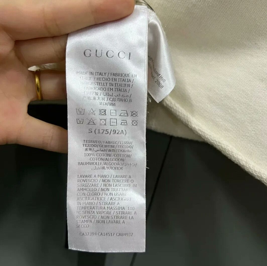 Gucci Gucci Letter Print Crewneck Sweatshirt Size S / US 4 / IT 40 - 3 Thumbnail