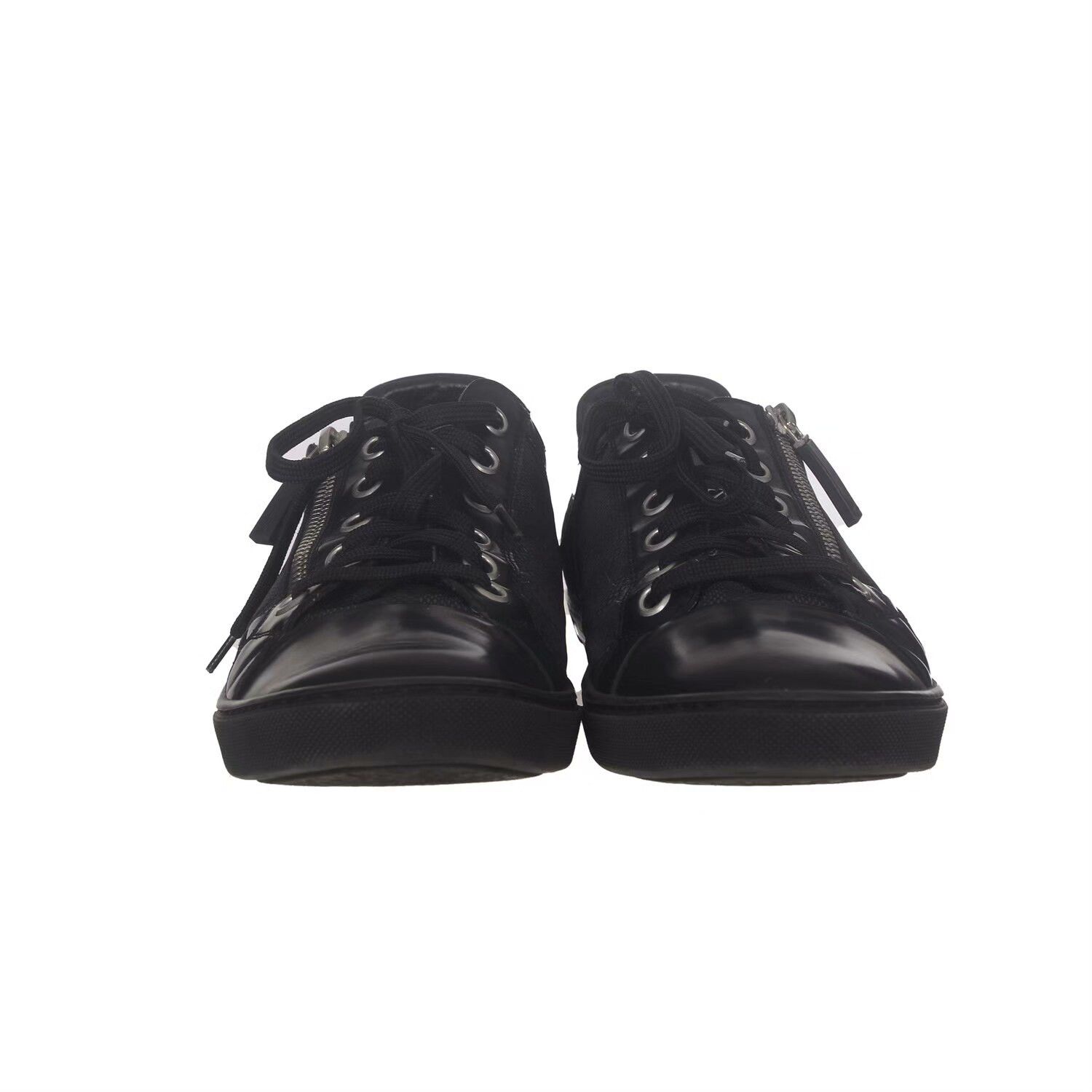 Louis Vuitton Louis Vuitton Black Damier Zip Sneakers 41 Size US 8 / EU 41 - 2 Thumbnail