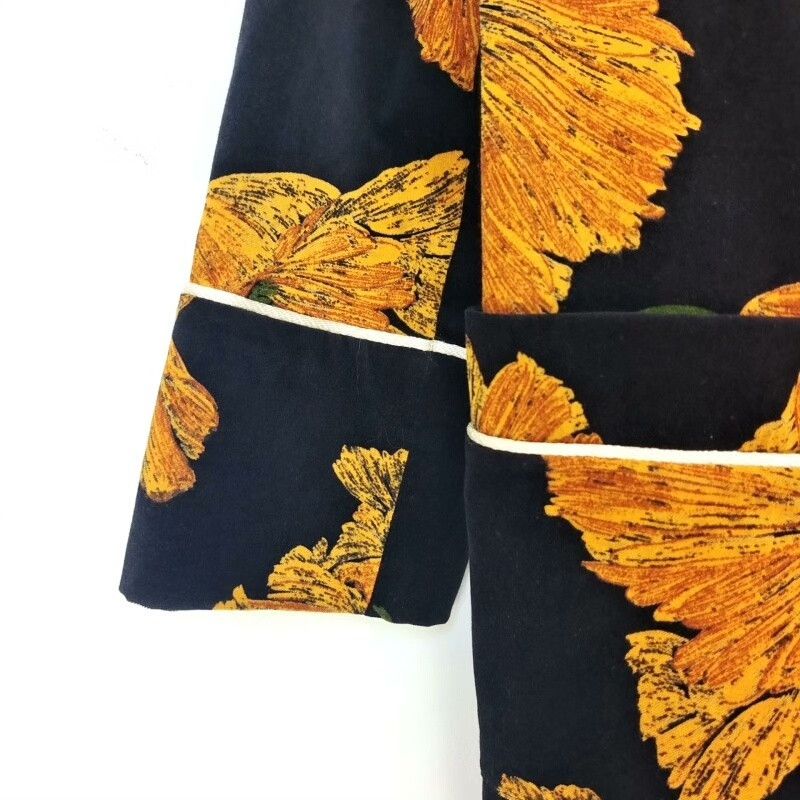 Gucci Gucci Women's Autumn Leaf Print Coat Size S / US 4 / IT 40 - 7 Thumbnail