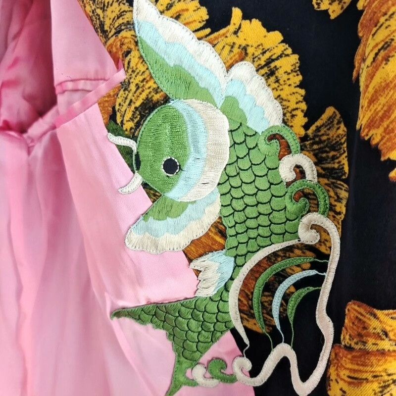 Gucci Gucci Women's Autumn Leaf Print Coat Size S / US 4 / IT 40 - 8 Thumbnail