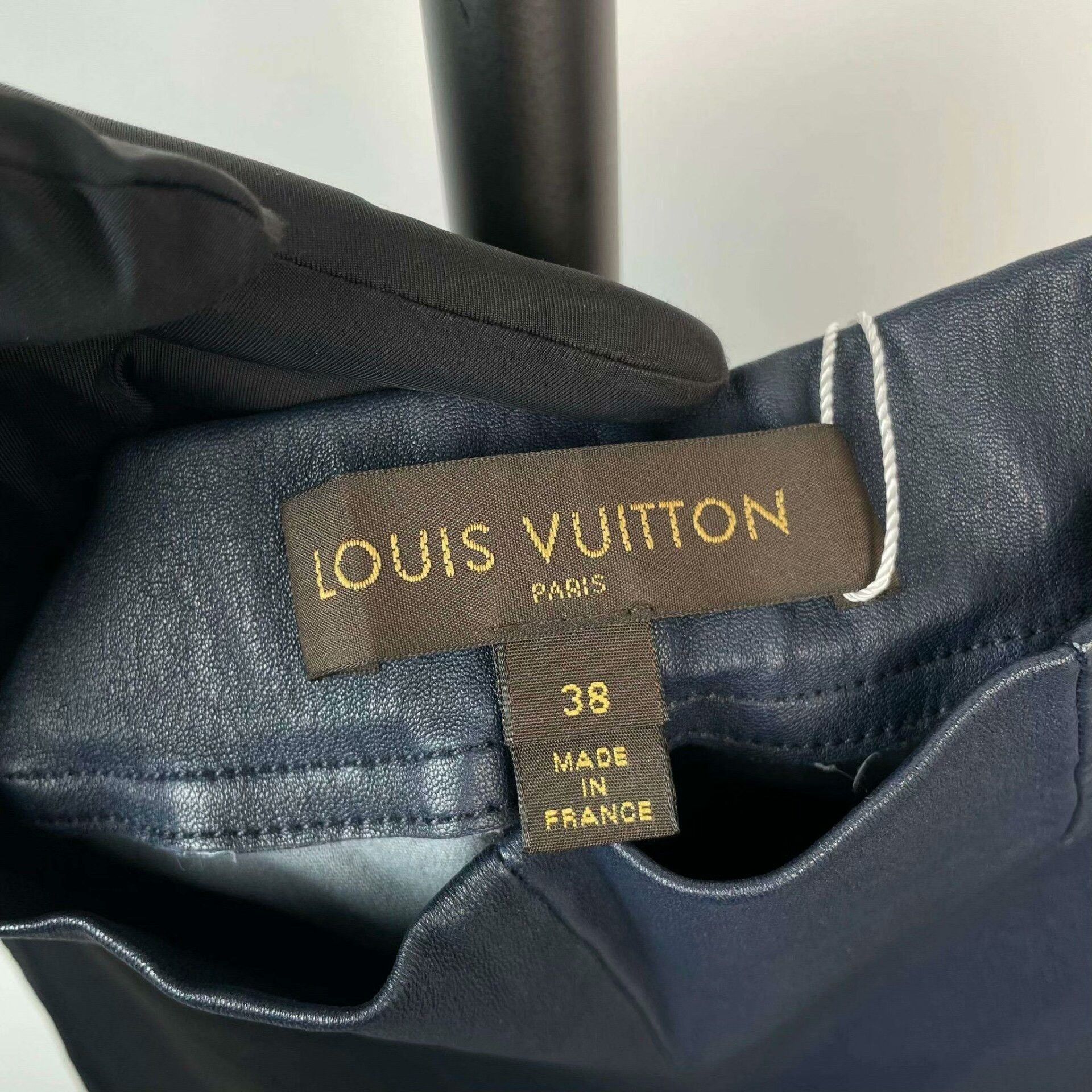 Louis Vuitton LV Sheepskin Blue Pants Size 38 Size 38" / US 16 / IT 52 - 6 Thumbnail
