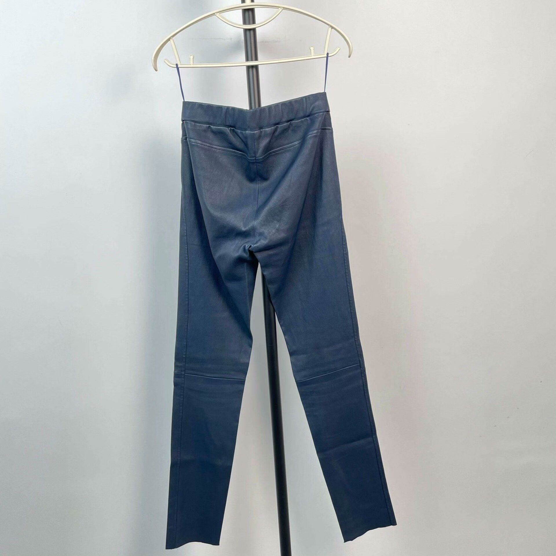 Louis Vuitton LV Sheepskin Blue Pants Size 38 Size 38" / US 16 / IT 52 - 2 Thumbnail