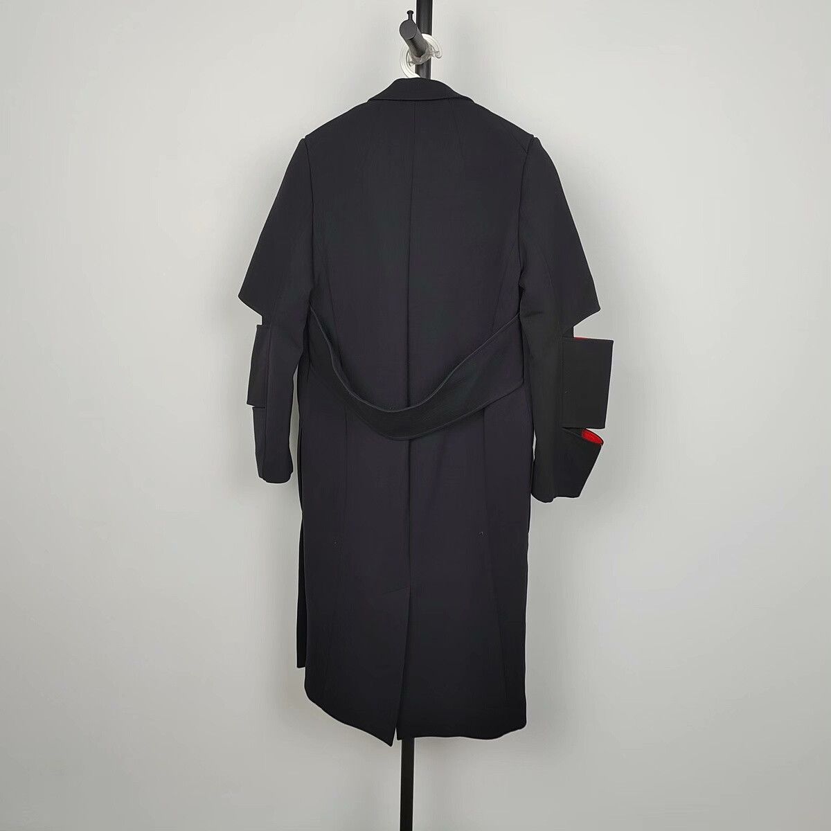 Celine Celine Wool Bell Coat Black Size XXS / US 00 / IT 34 - 2 Thumbnail