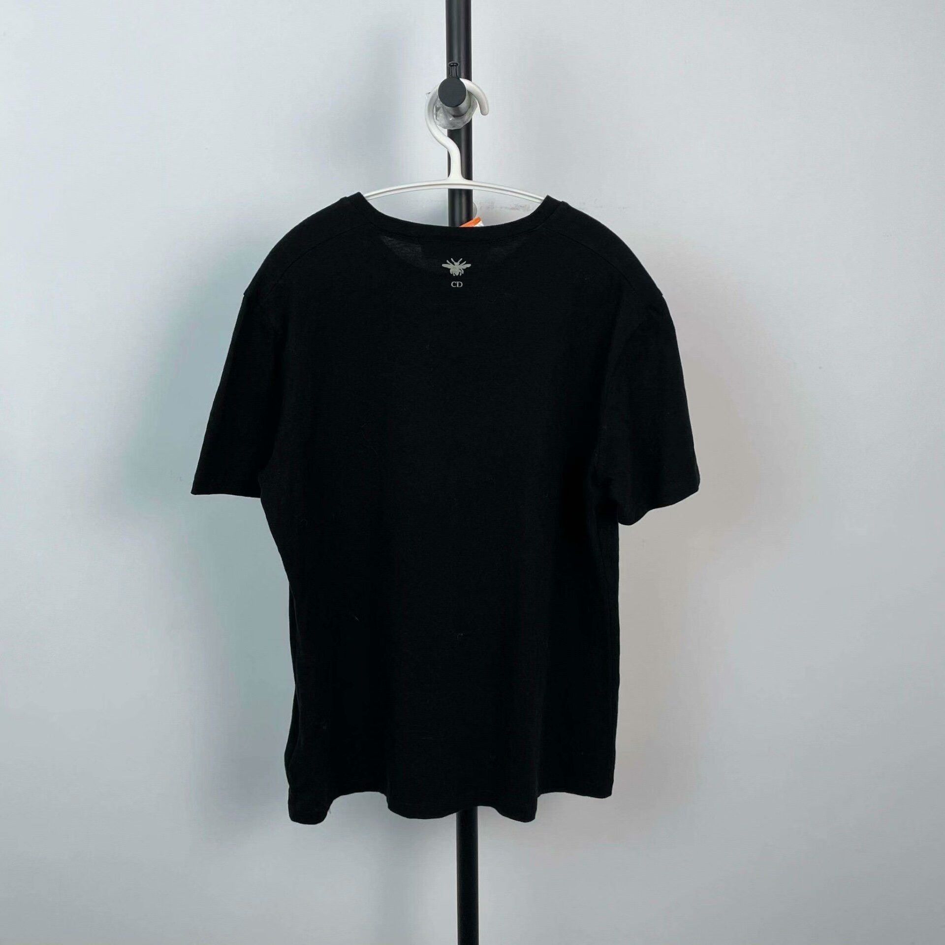 Dior Dior Black Short-Sleeve Top L Size L / US 10 / IT 46 - 2 Thumbnail