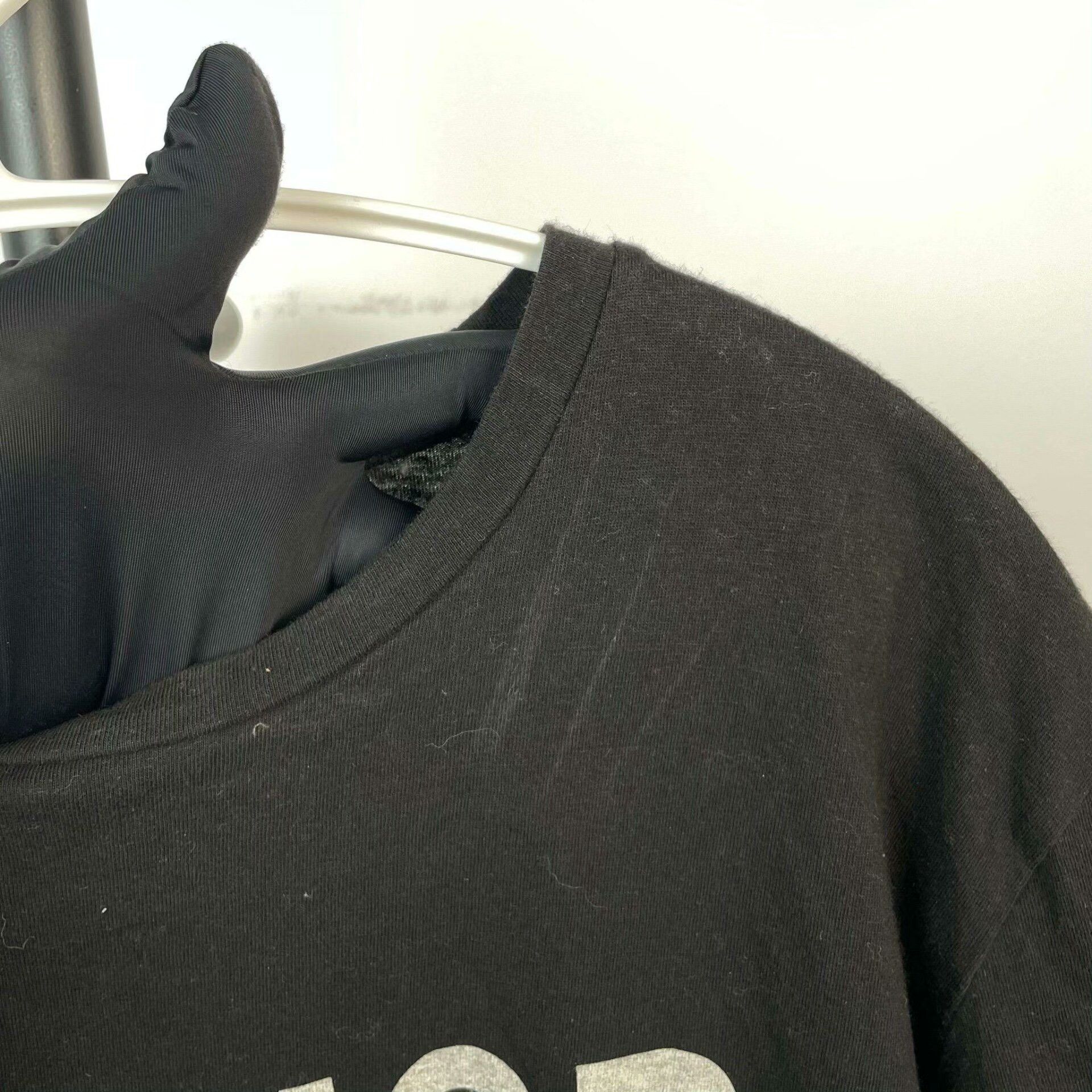 Dior Dior Black Short-Sleeve Top L Size L / US 10 / IT 46 - 7 Thumbnail