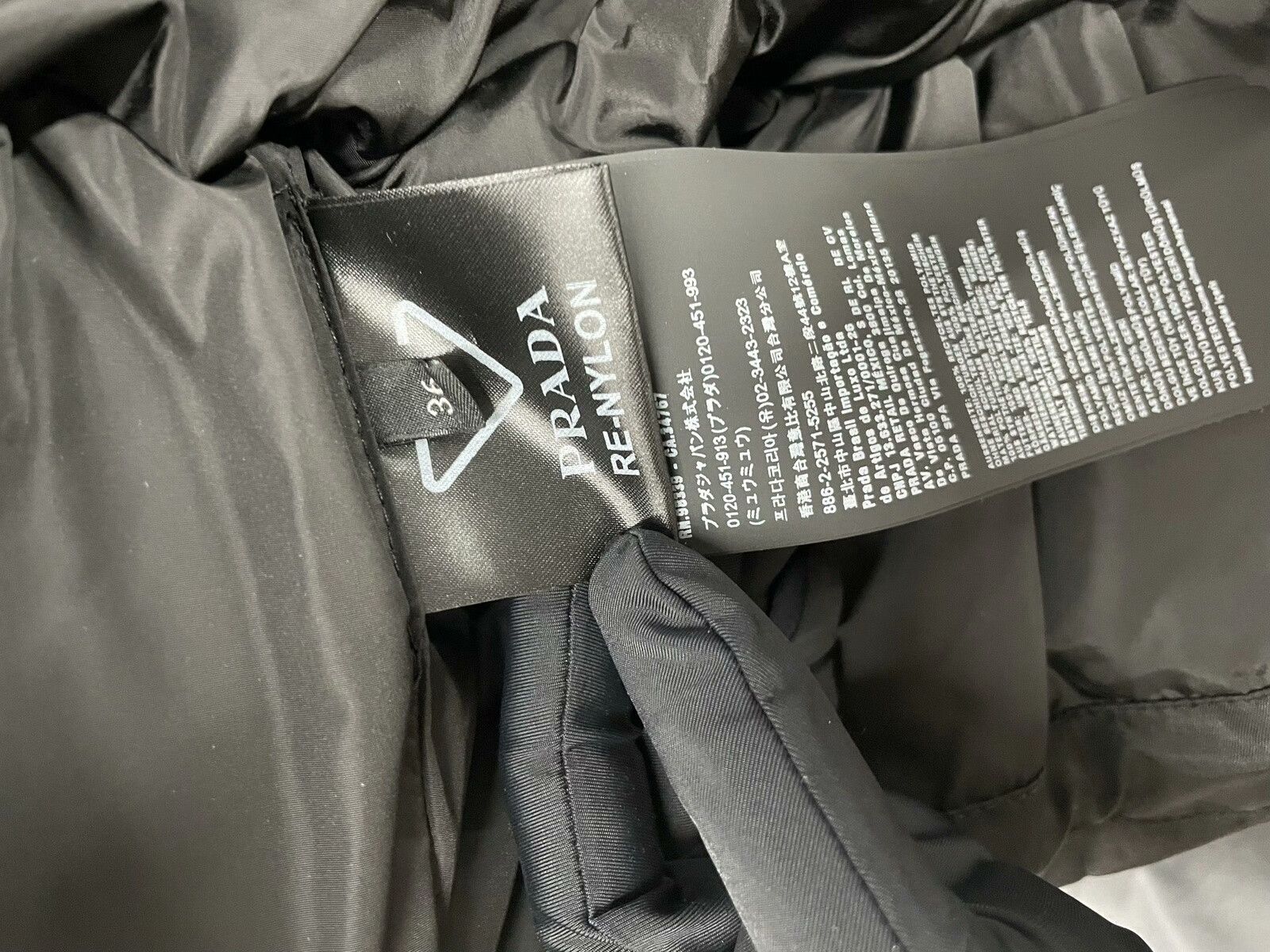 Prada PRADA Croissant Down Jacket 36 Size XS / US 0-2 / IT 36-38 - 6 Thumbnail