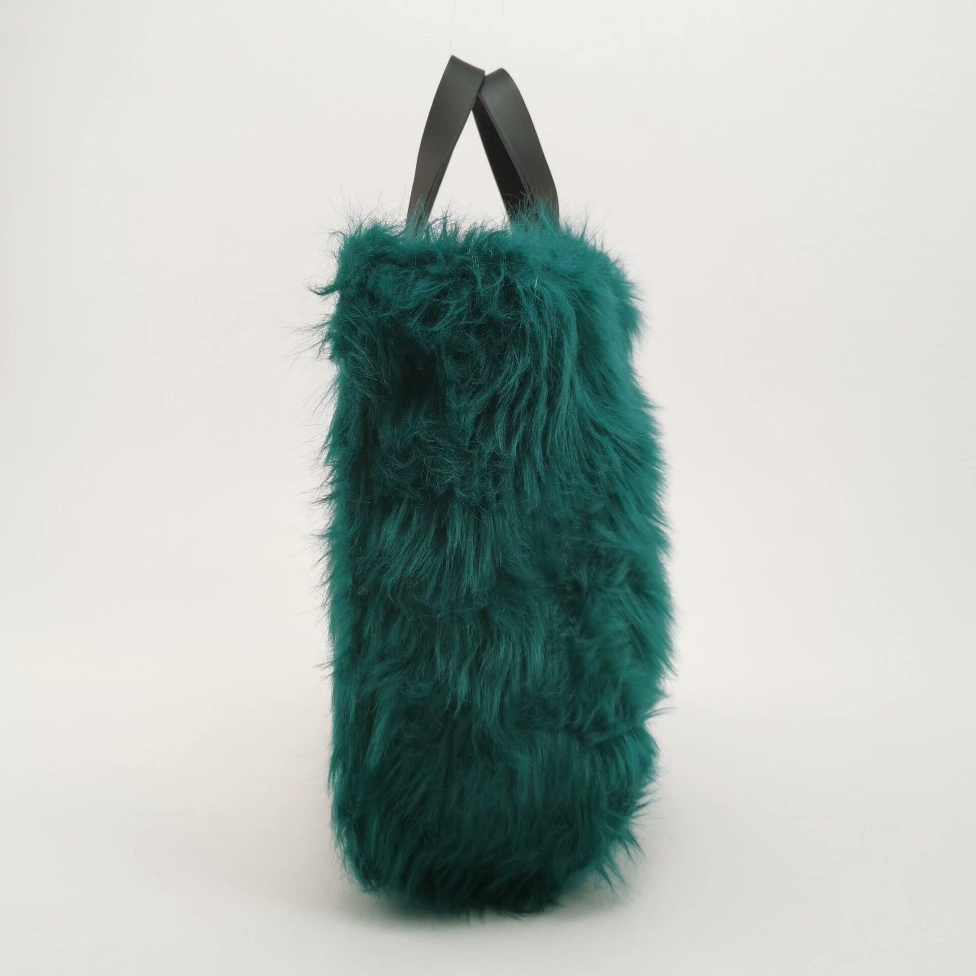 Marni MARNI Green Paneled Furry Bag Size ONE SIZE - 4 Thumbnail