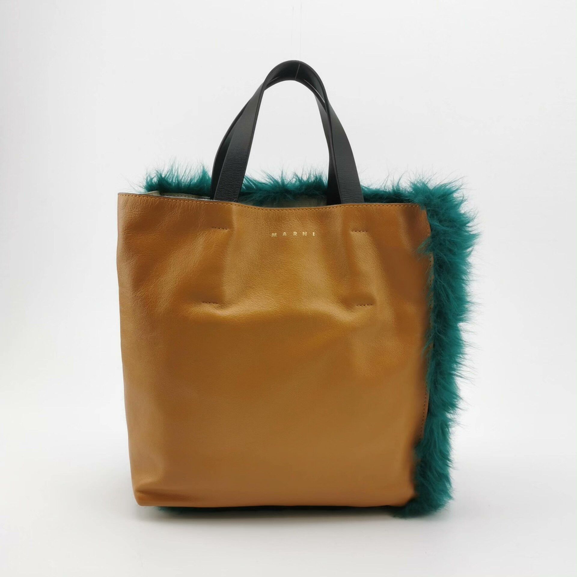 Marni MARNI Green Paneled Furry Bag Size ONE SIZE - 5 Thumbnail