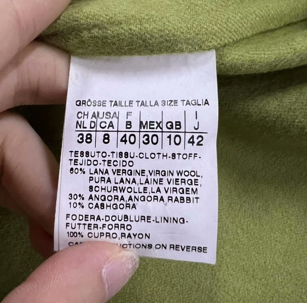 Max Mara MaxMara Green Short Coat Size S / US 4 / IT 40 - 3 Thumbnail