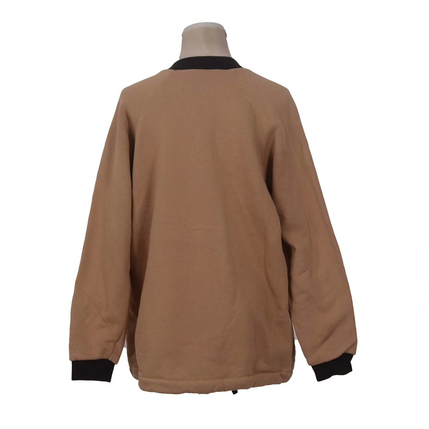 Gucci Gucci Classic GG Logo Khaki Sweatshirt XS Size US XS / EU 42 / 0 - 2 Thumbnail