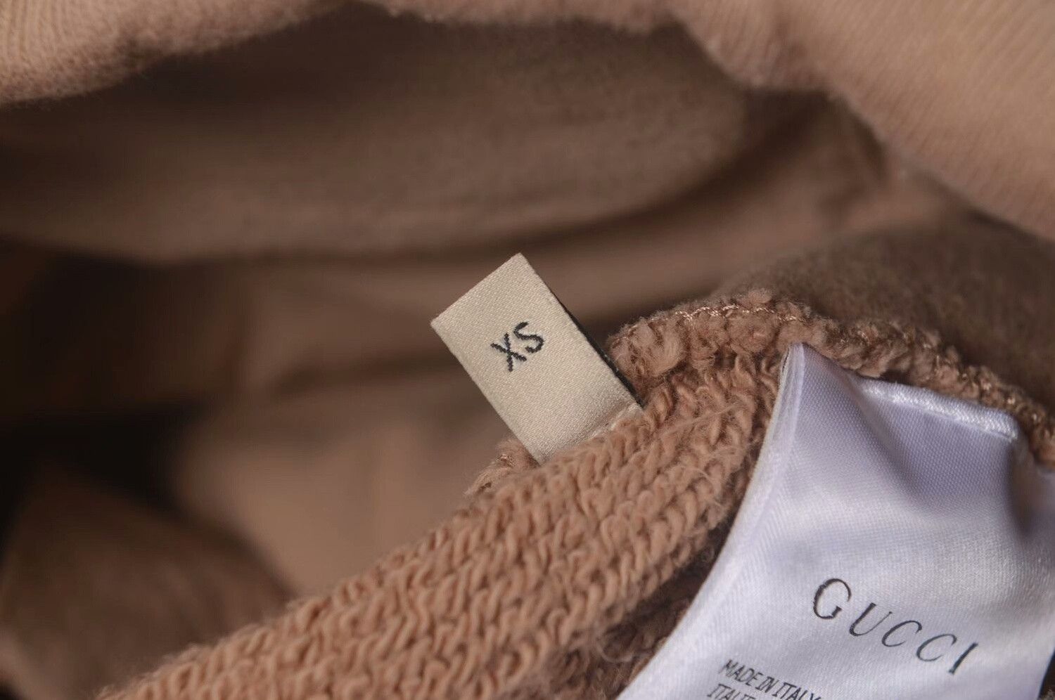 Gucci Gucci Classic GG Logo Khaki Sweatshirt XS Size US XS / EU 42 / 0 - 9 Thumbnail
