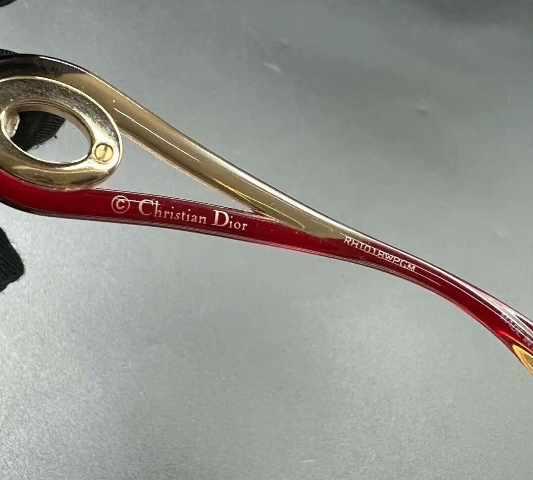 Dior Dior Sunglasses Red Colorway Size ONE SIZE - 4 Thumbnail