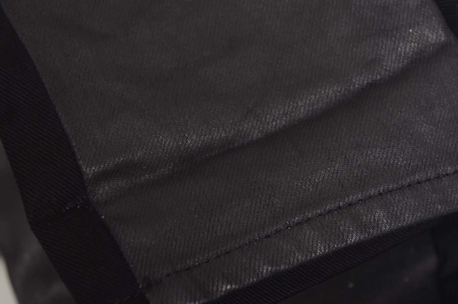 Givenchy Givenchy Gray Leather Panel Straight Jeans 36 Size US 36 / EU 52 - 6 Thumbnail