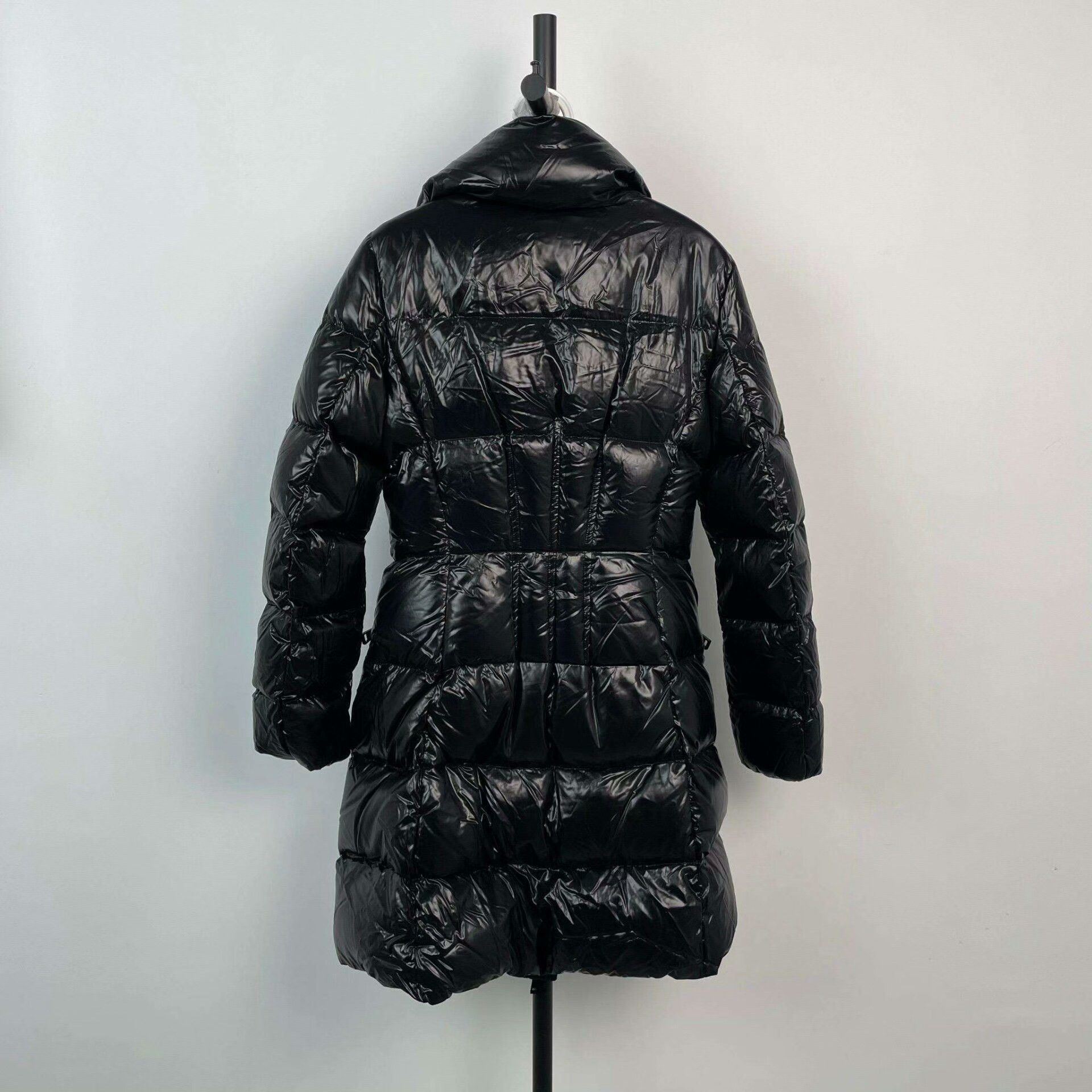 Moncler Moncler Black Mid-Length Down Jacket Size M / US 6-8 / IT 42-44 - 2 Thumbnail