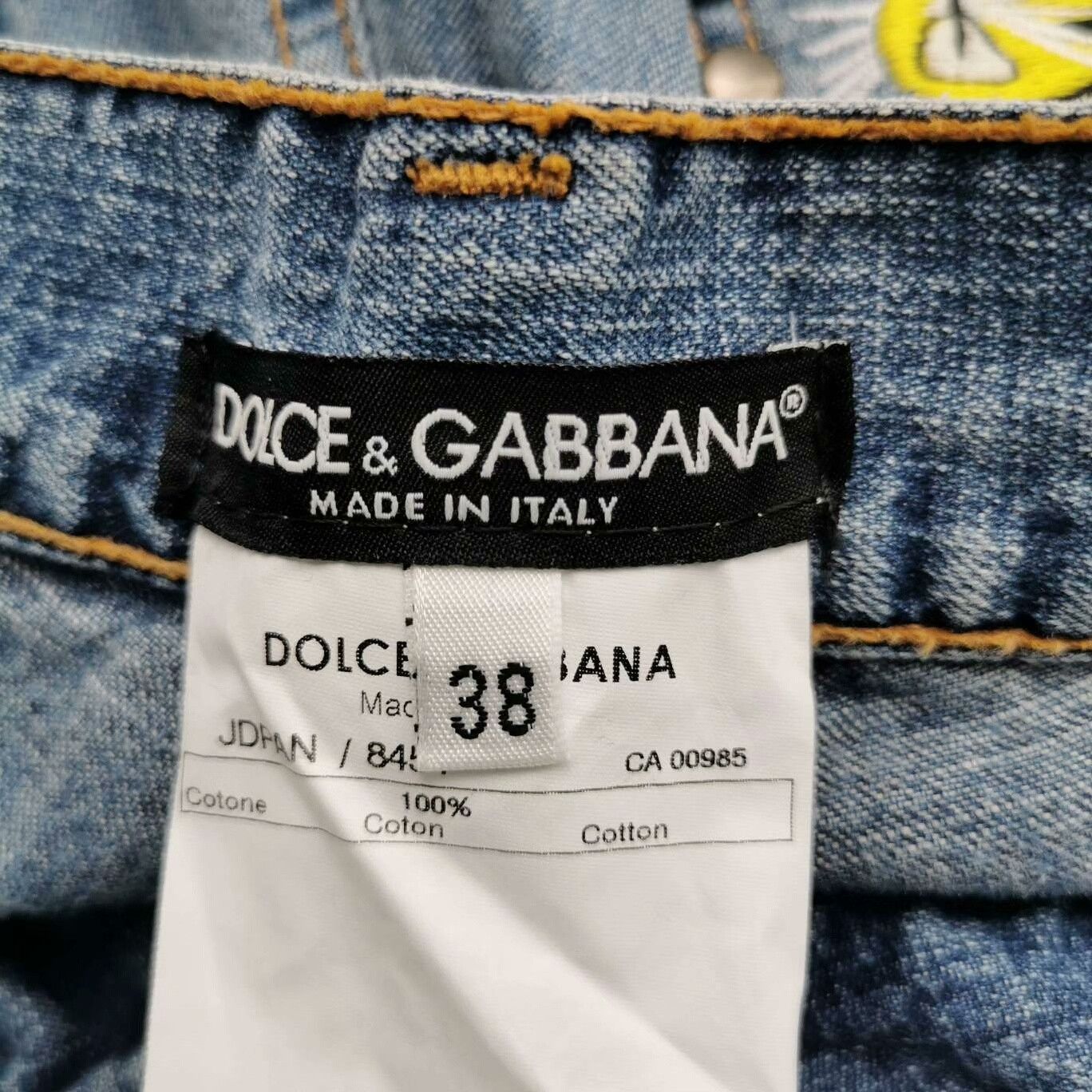 Dolce & Gabbana Dolce&Gabbana DG Jeans Size 38 Italy Size US 27 - 6 Thumbnail