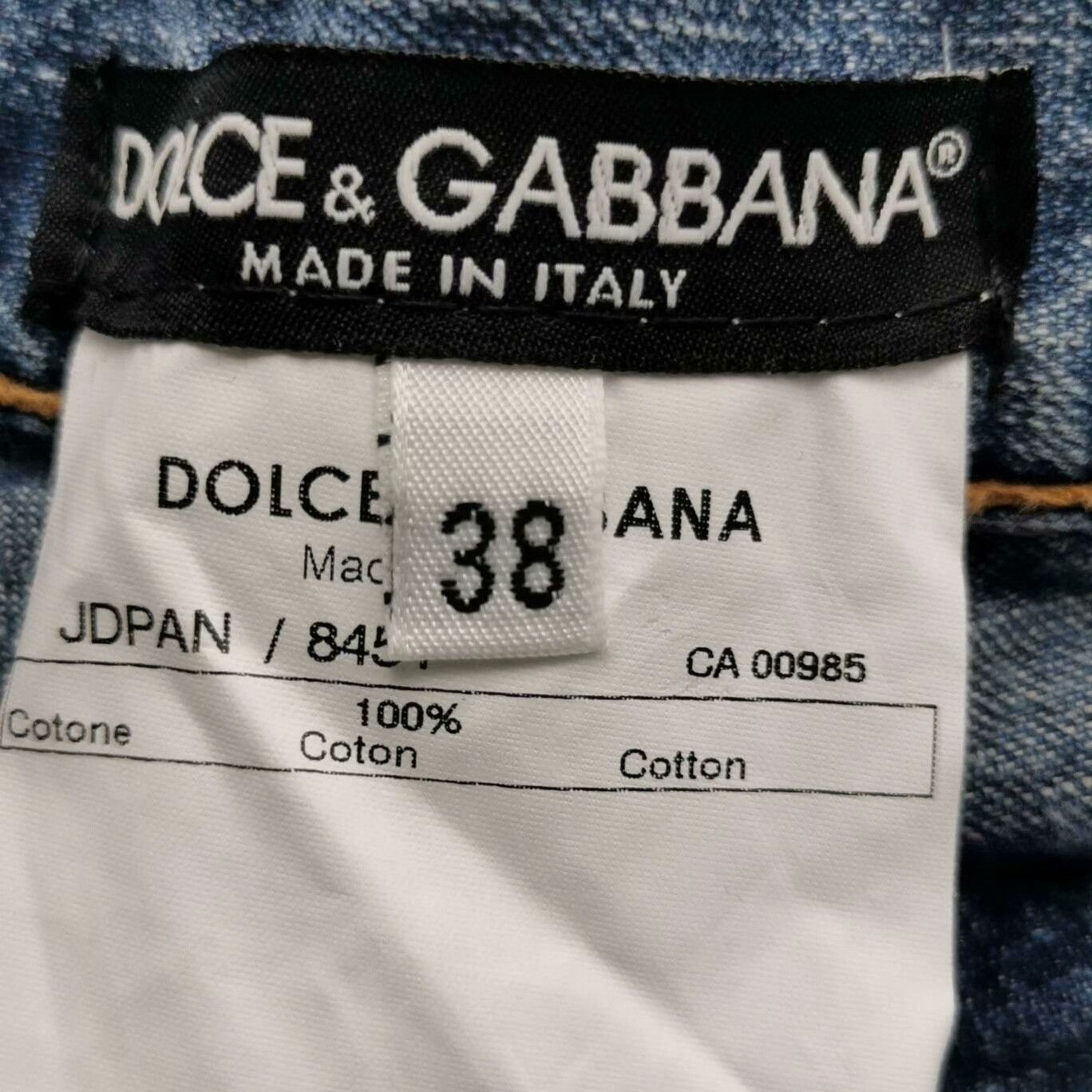 Dolce & Gabbana Dolce&Gabbana DG Jeans Size 38 Italy Size US 27 - 7 Thumbnail