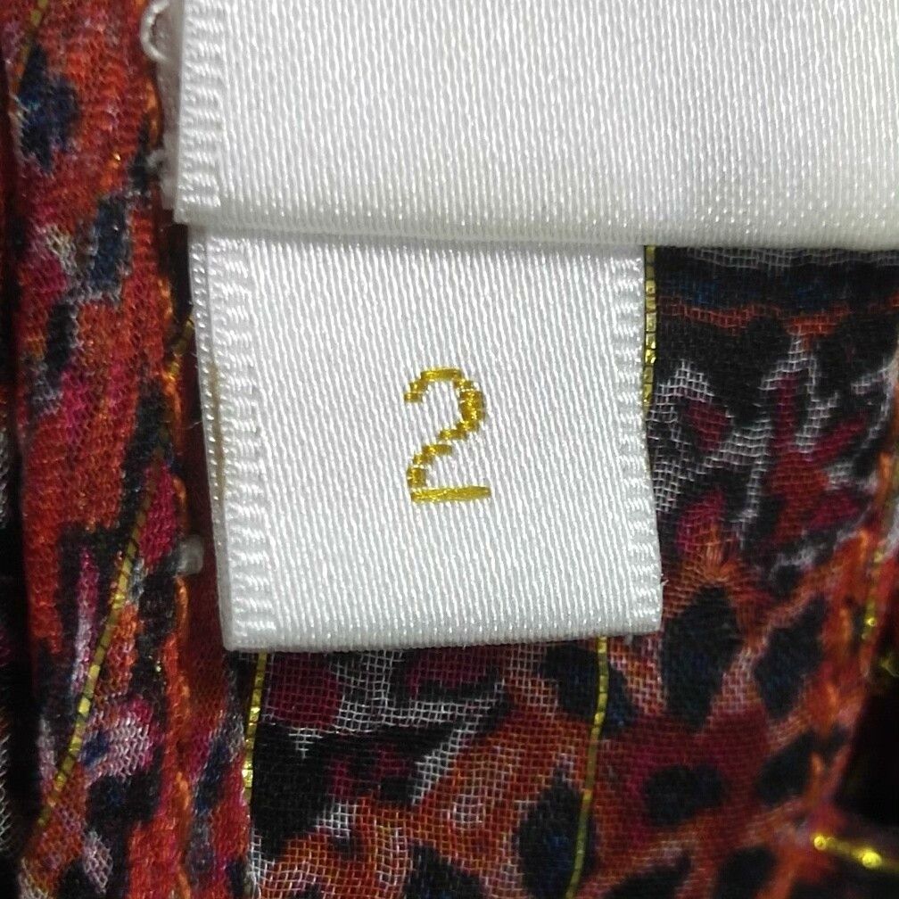Zimmermann Zimmermann Red Printed Silk Blouse Size M / US 6-8 / IT 42-44 - 7 Thumbnail