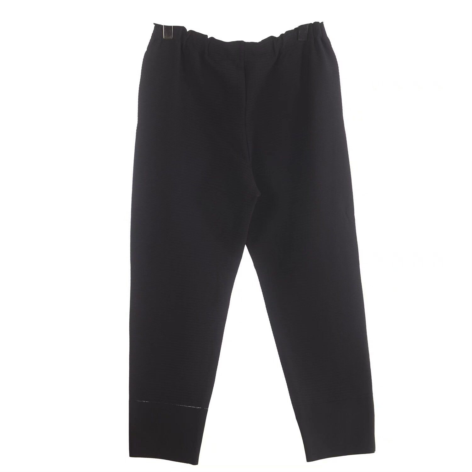 Issey Miyake Issey Miyake Black Casual Pants Size 30" / US 8 / IT 44 - 2 Thumbnail