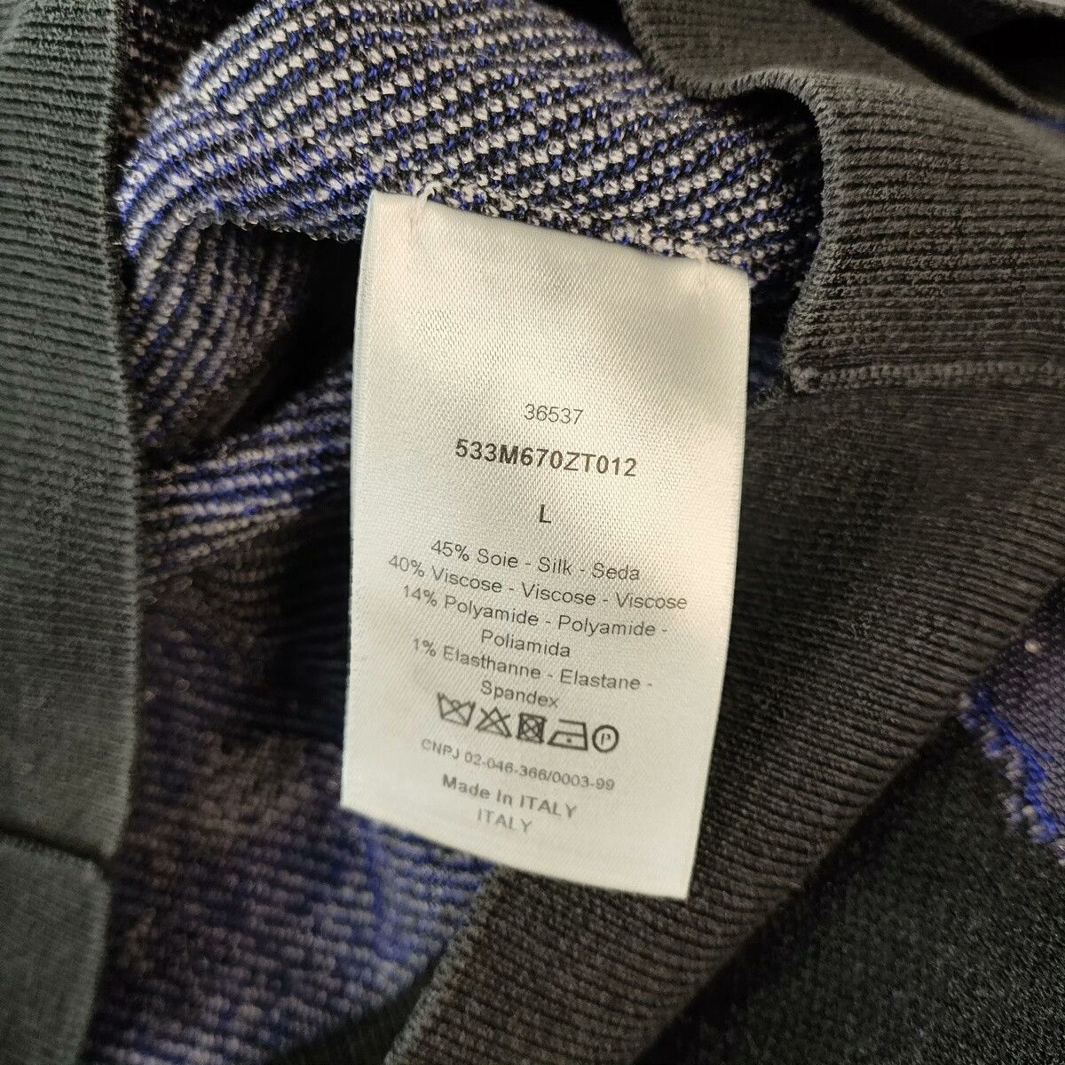 Dior Dior Knit Tie-Dye Sweater Size US L / EU 52-54 / 3 - 5 Thumbnail