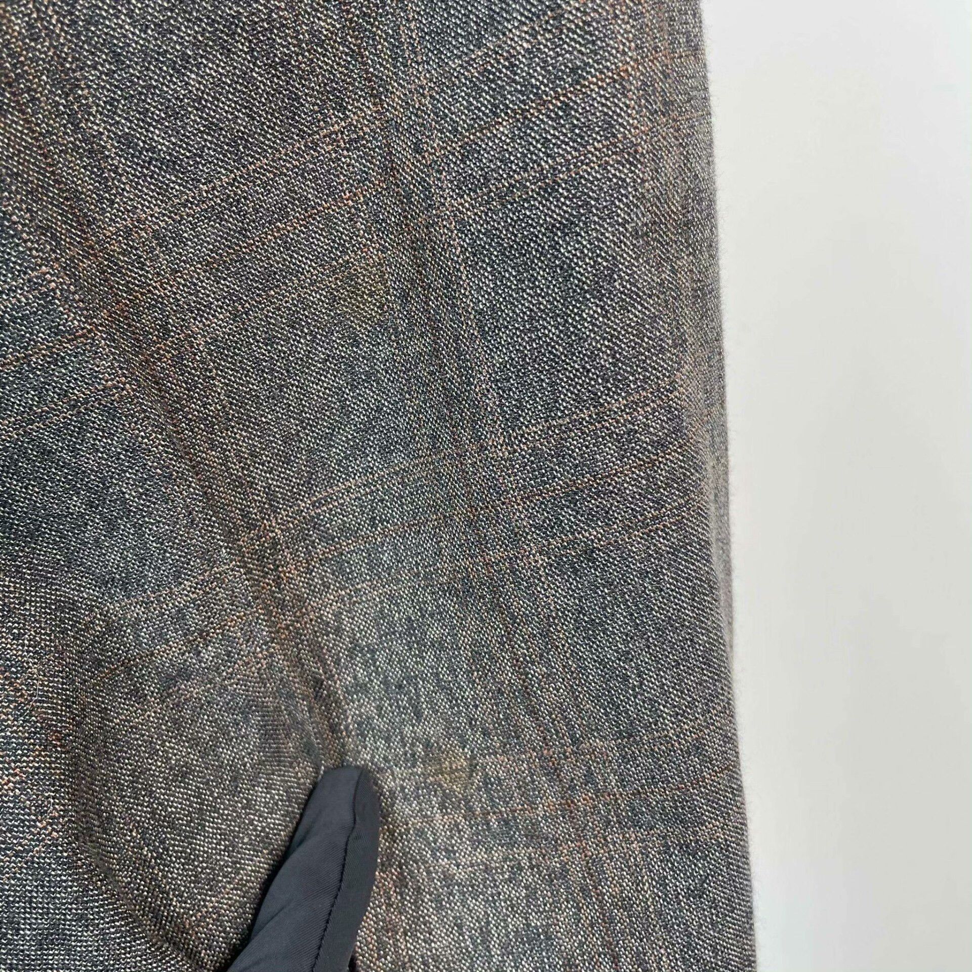 Hermes Hermès Wool Trousers Gray Size 34 Size US 34 / EU 50 - 4 Thumbnail