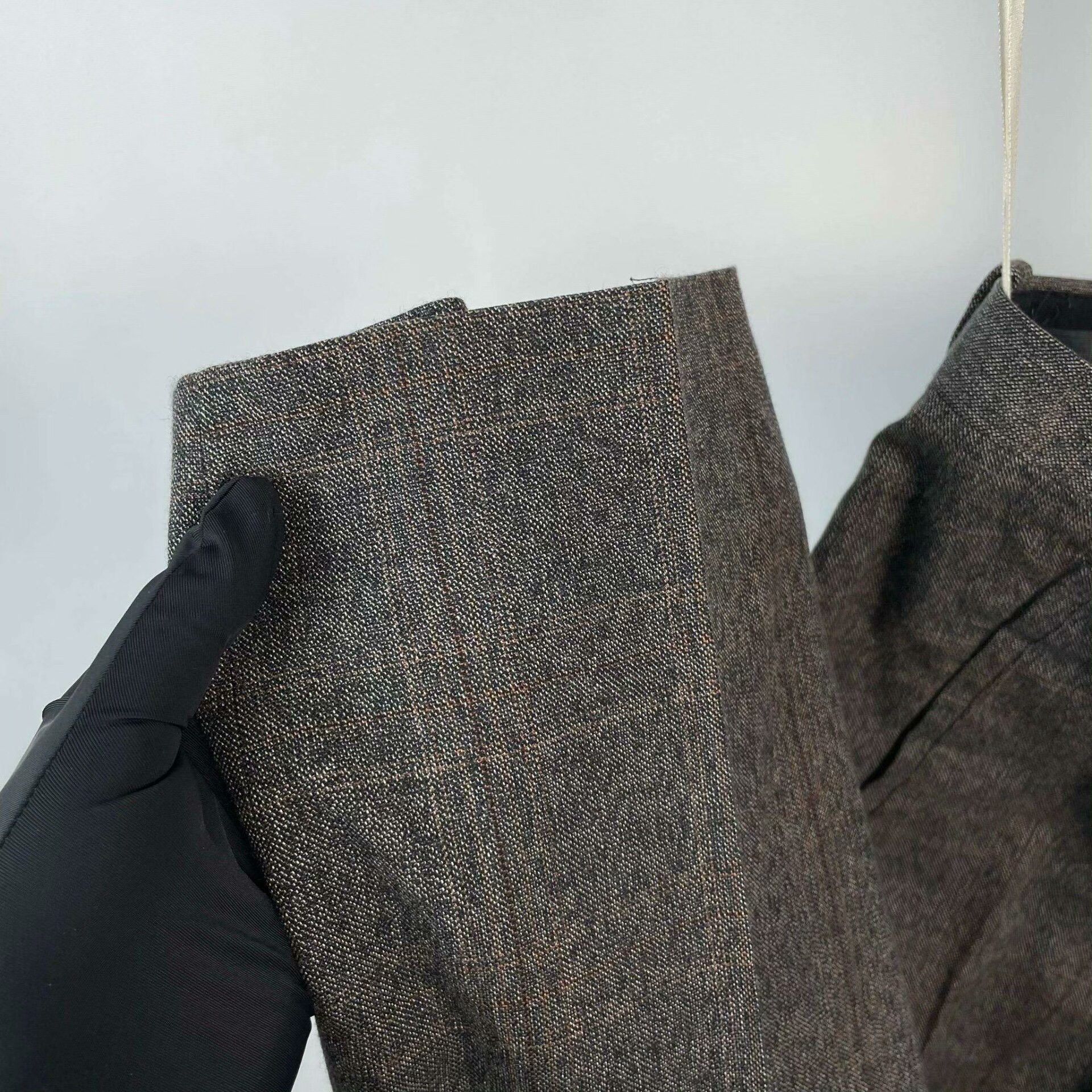 Hermes Hermès Wool Trousers Gray Size 34 Size US 34 / EU 50 - 5 Thumbnail